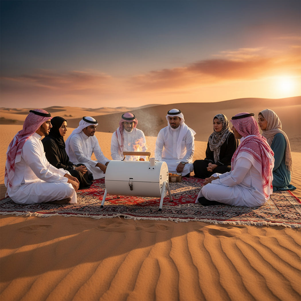 • الشواية الحديثة قابلة للطى