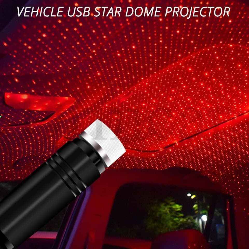 مجموعة عدسات ليزر USB لتغيير أشكال الإضاءة في السيارة والمنزل