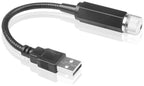 إضاءة ليزر للسيارة تعمل بمنفذ USB ومدى 3 أمتار