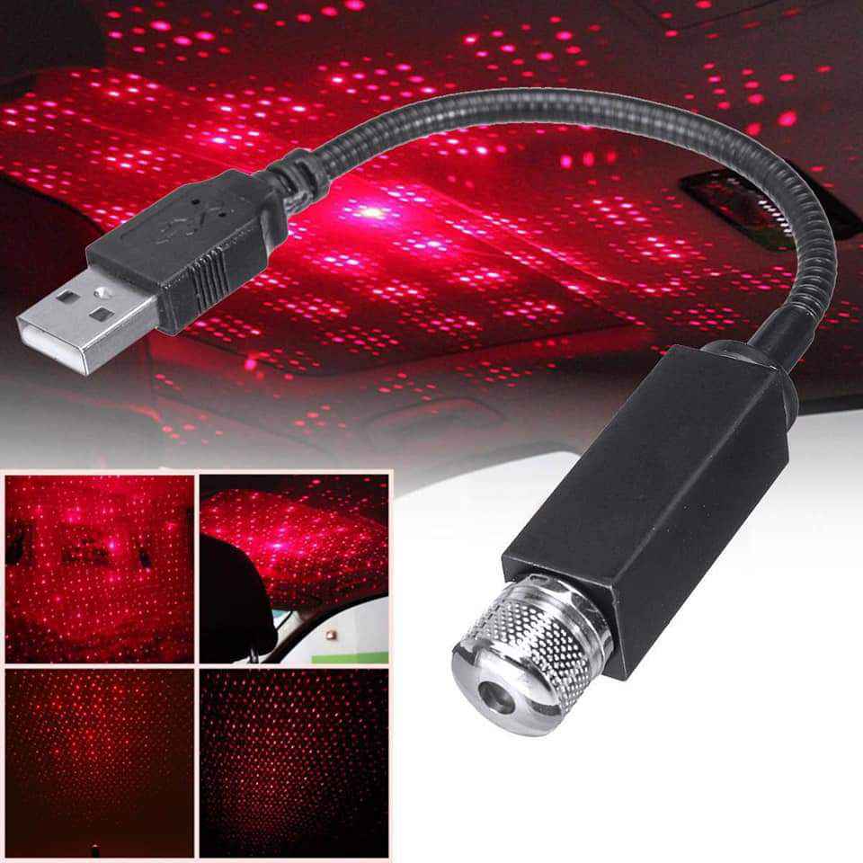 طريقة استخدام ليزر USB للسيارة لتزيين المقصورة الداخلية
