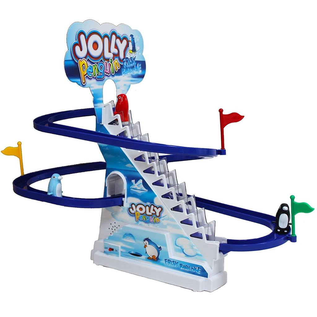 Colorful لعبة ملاهي البطريق العجيبة من سوق كوم, featuring playful penguin-themed amusement equipment for children.