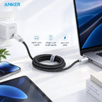 Charge fast ANKER  usb-c-to-c - كابل شحن