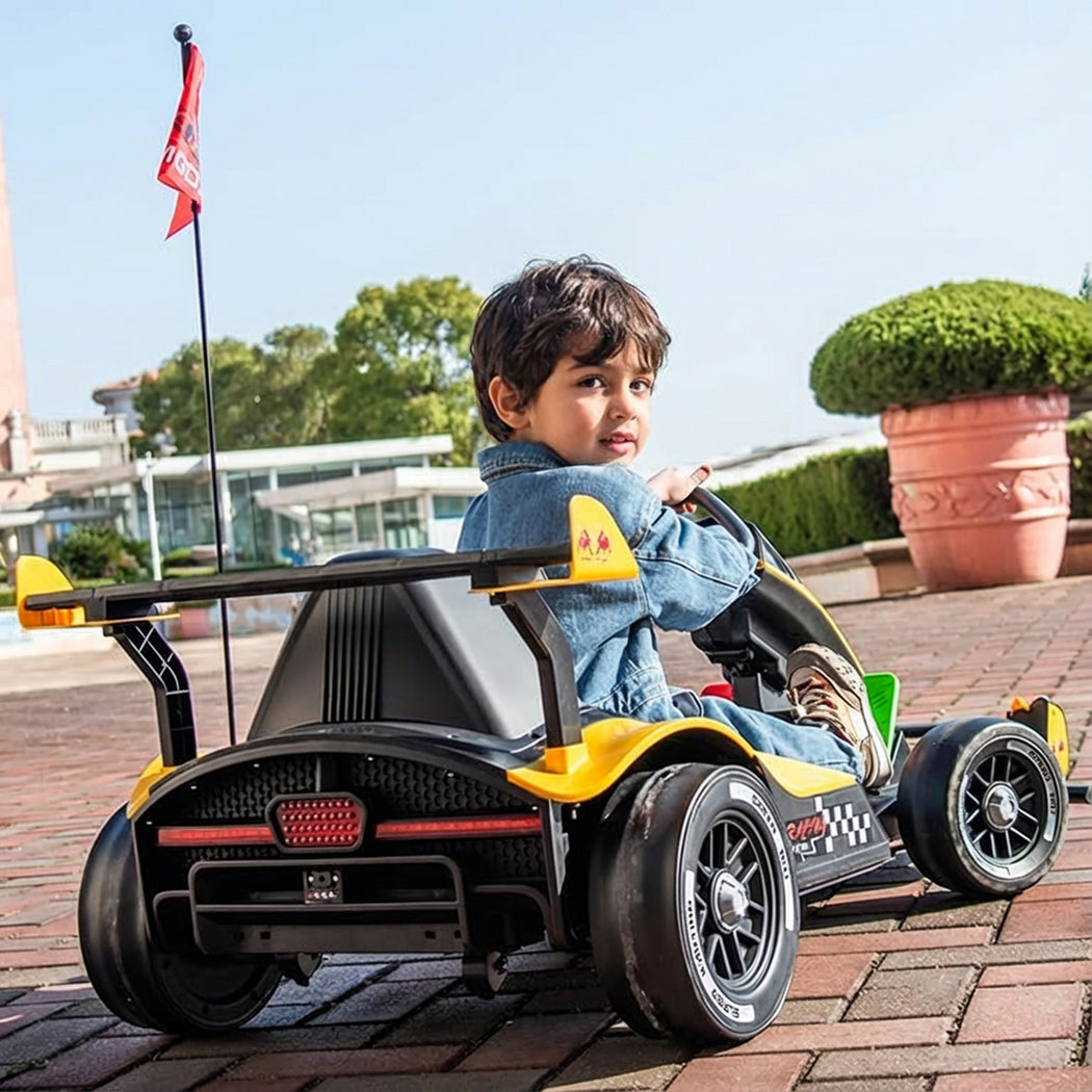 Go Kart سيارة كهربائية للسباقات والتفحيط – سرعة 12-20 كم/س – بطارية 24 فولت