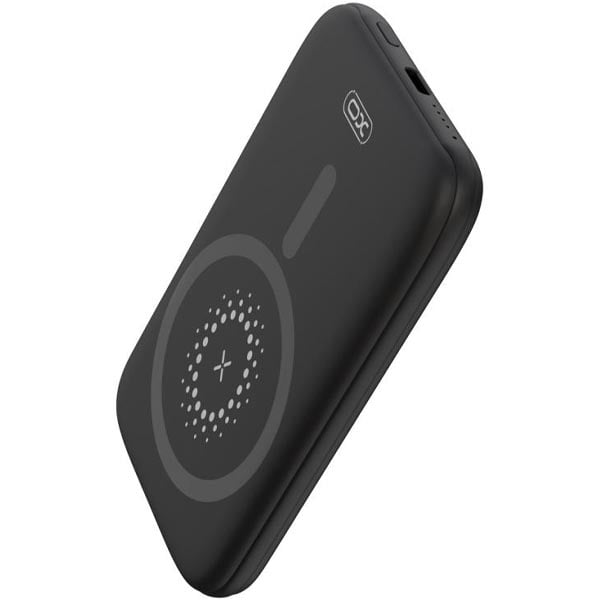 باور بنك XO-PR153 مغناطيسي لاسلكي سريع الشحن للايفون بسعة 5000 مللي أمبير