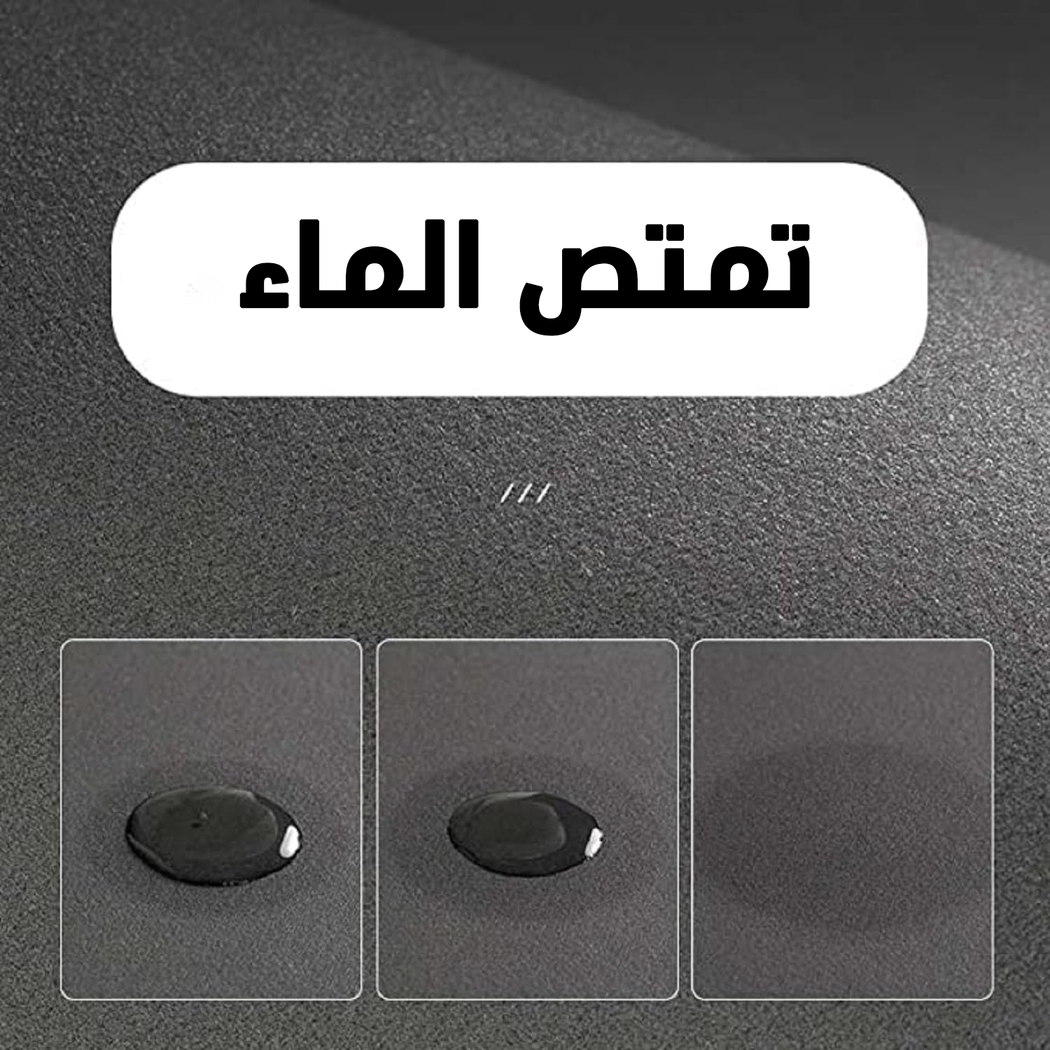 $قطعتين سجاد مطبخ بحجم 120×40 سم و60×40 سم غير قابل للانزلاق$