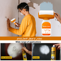 عرض منظف الفوم السحري +فرشاة طلاء دوارة لإصلاح الحوائط