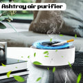 Smart smoke absorber car accessory in black with vent clip, designed to reduce smoke and odors inside vehicles.