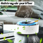 Smart smoke absorber car accessory in black with vent clip, designed to reduce smoke and odors inside vehicles.