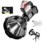 • كشاف High Power LED وباور بانك للطوارئ 2 في 1
