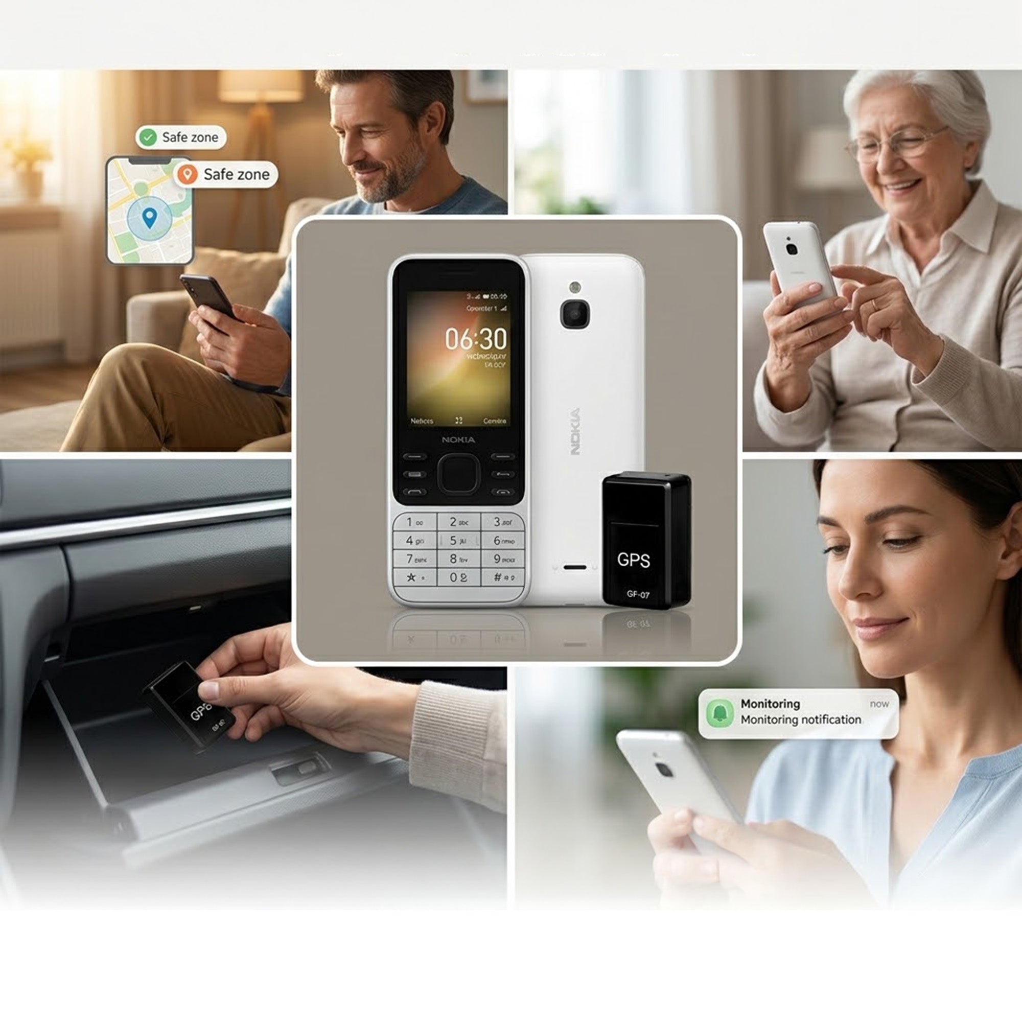 عرض Nokia 6300 Dual Sim Phone + Mini GPS Tracker
