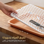 مصفاه تجفيف وتصريف الأكواب والأطباق