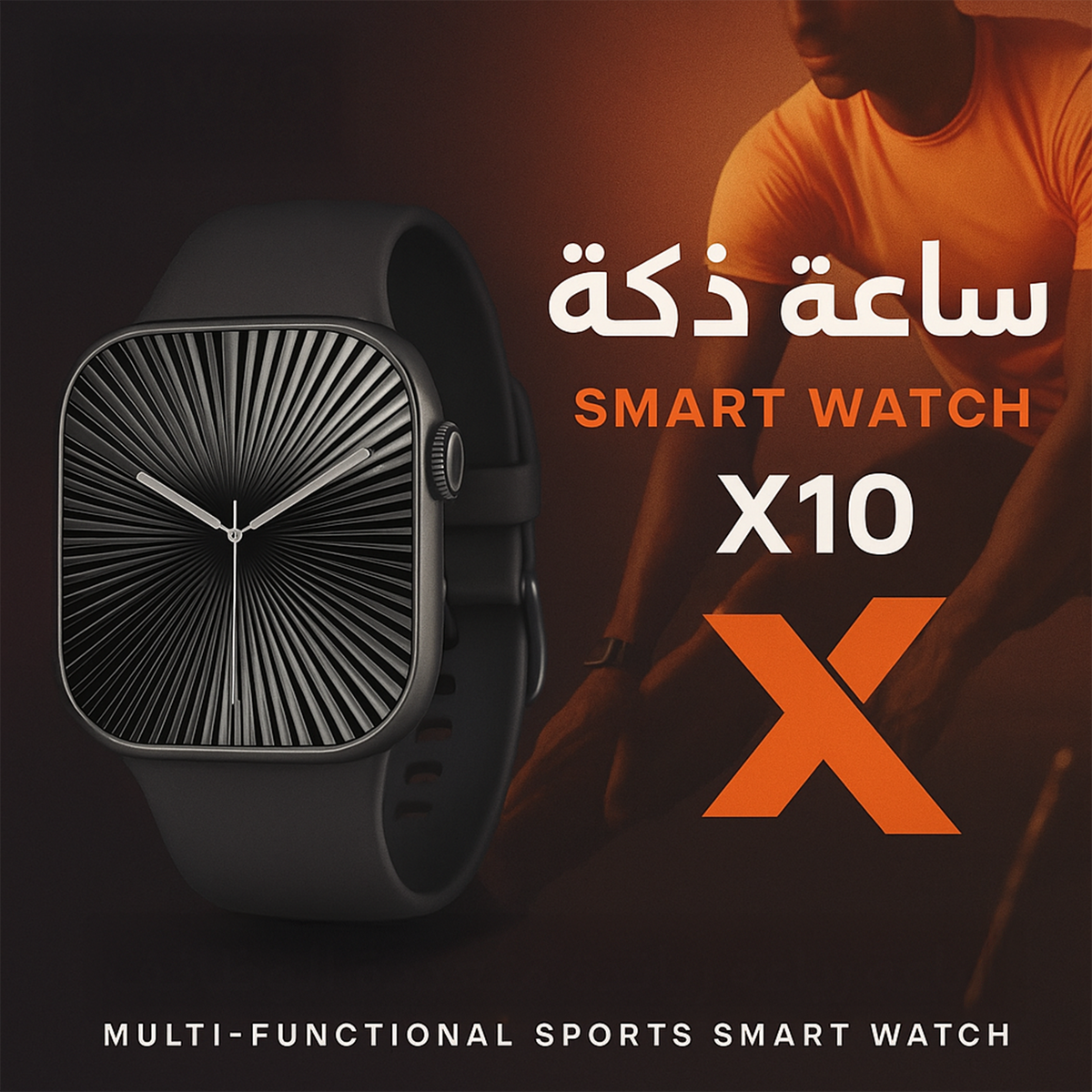 ساعة ذكية شبيهة أبل واتش بمكالمات بلوتوث وNFC وتقنية متكاملة