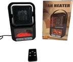 Electric heater 180-degree 2-in-1 from سوق كوم, showing the compact, sleek design with adjustable temperature controls.