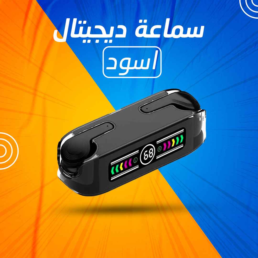 سماعات بلوتوث لاسلكية M12 TWS بعزل الضوضاء ومقاومة الماء IPX7