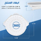 رف ومنظم زاويه دوار 360