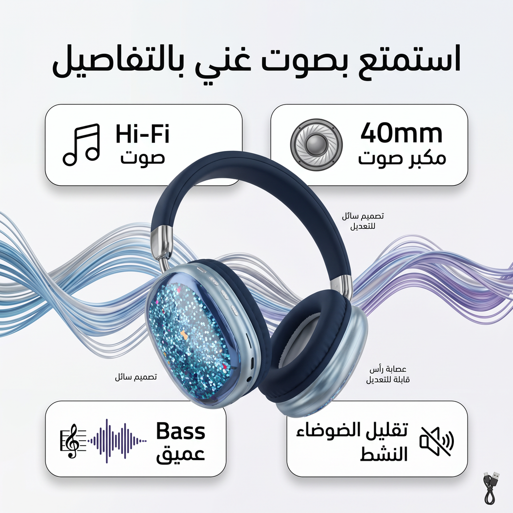 سماعة headphone Air tap