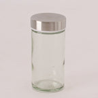 Elegant spice rack set from سوق كوم, featuring a rotating tray with multiple spice jars for organized kitchen storage.