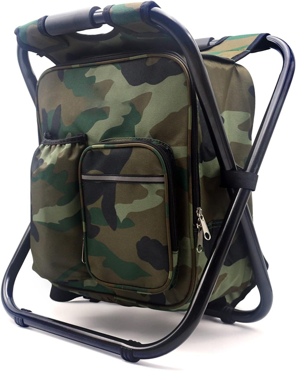 Travel foldable chair with carrying bag, lightweight and portable for outdoor trips, perfect for camping and excursions.