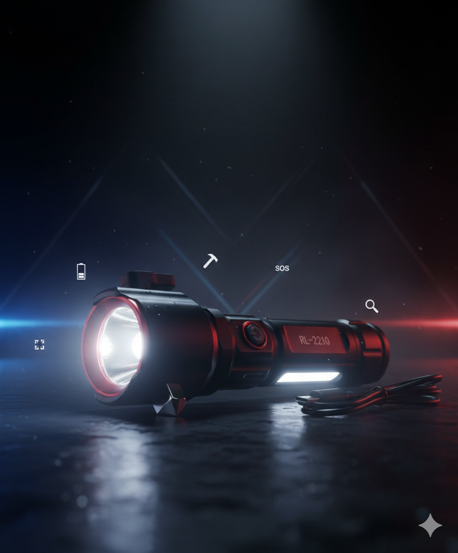 كشاف يدوى معدنى ESCAPE RESCUE