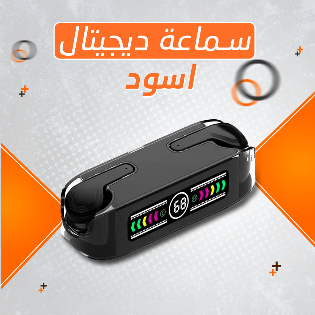 سماعات بلوتوث لاسلكية M12 TWS بعزل الضوضاء ومقاومة الماء IPX7