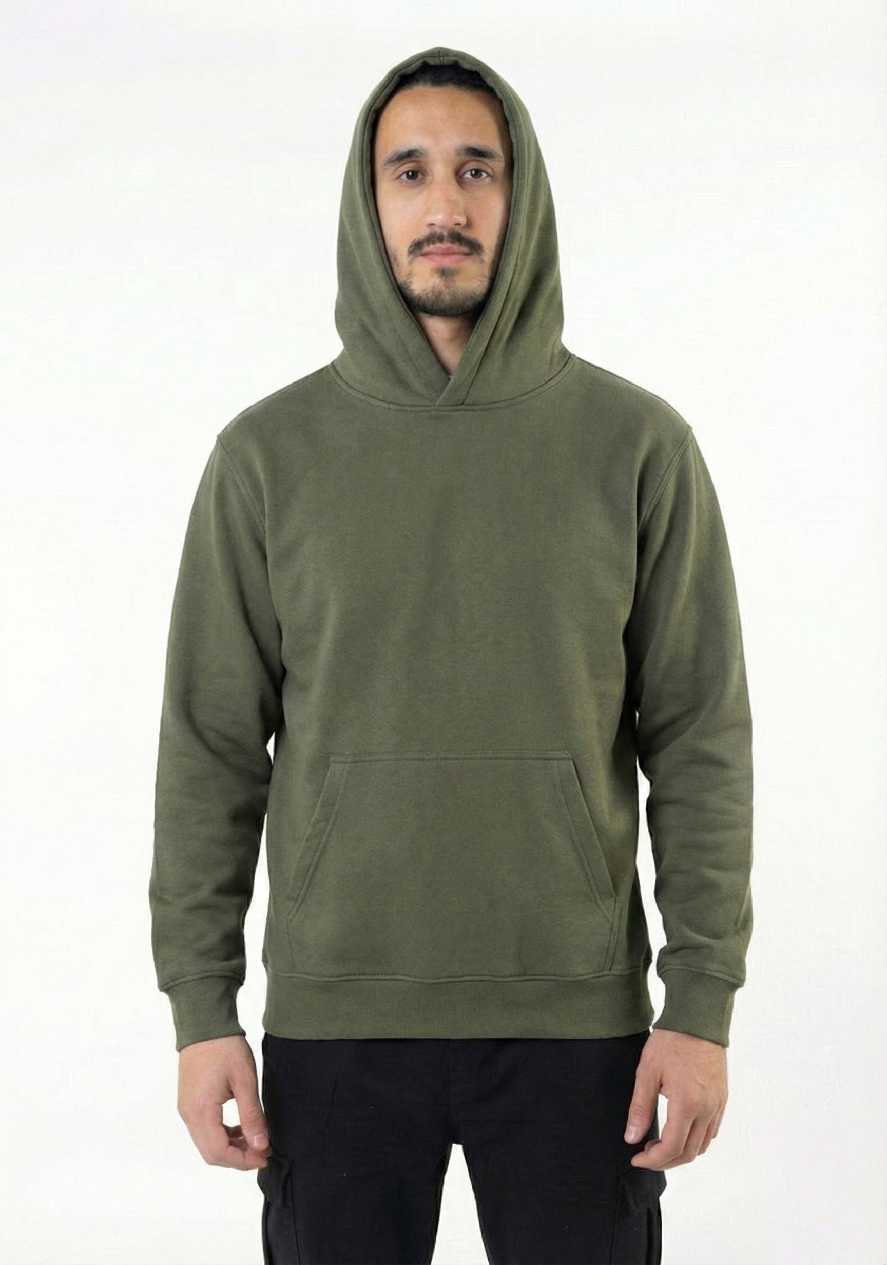 هودي ميلتون قطن زيتي مقاس XL