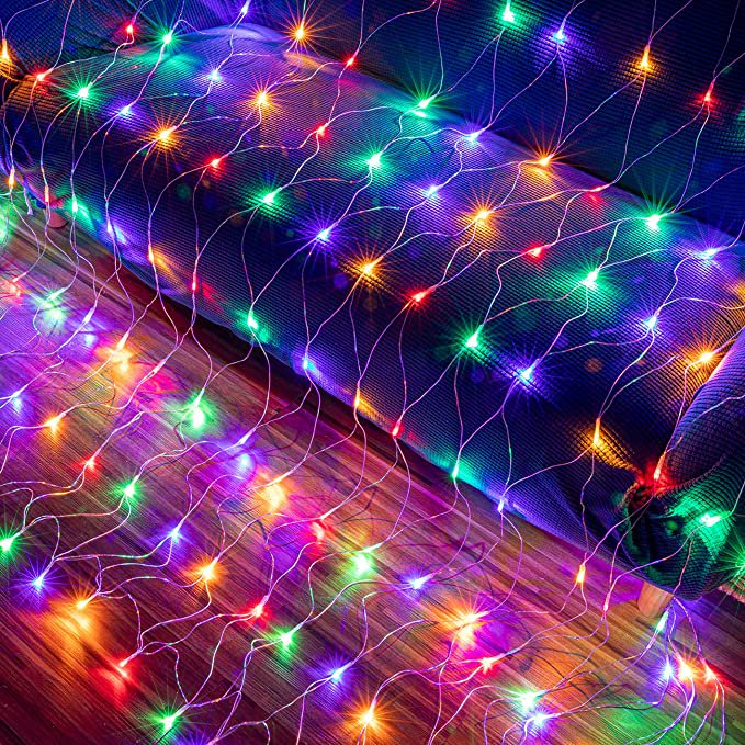 • شبكة رمضان المضيئة الترند 2*2 LED