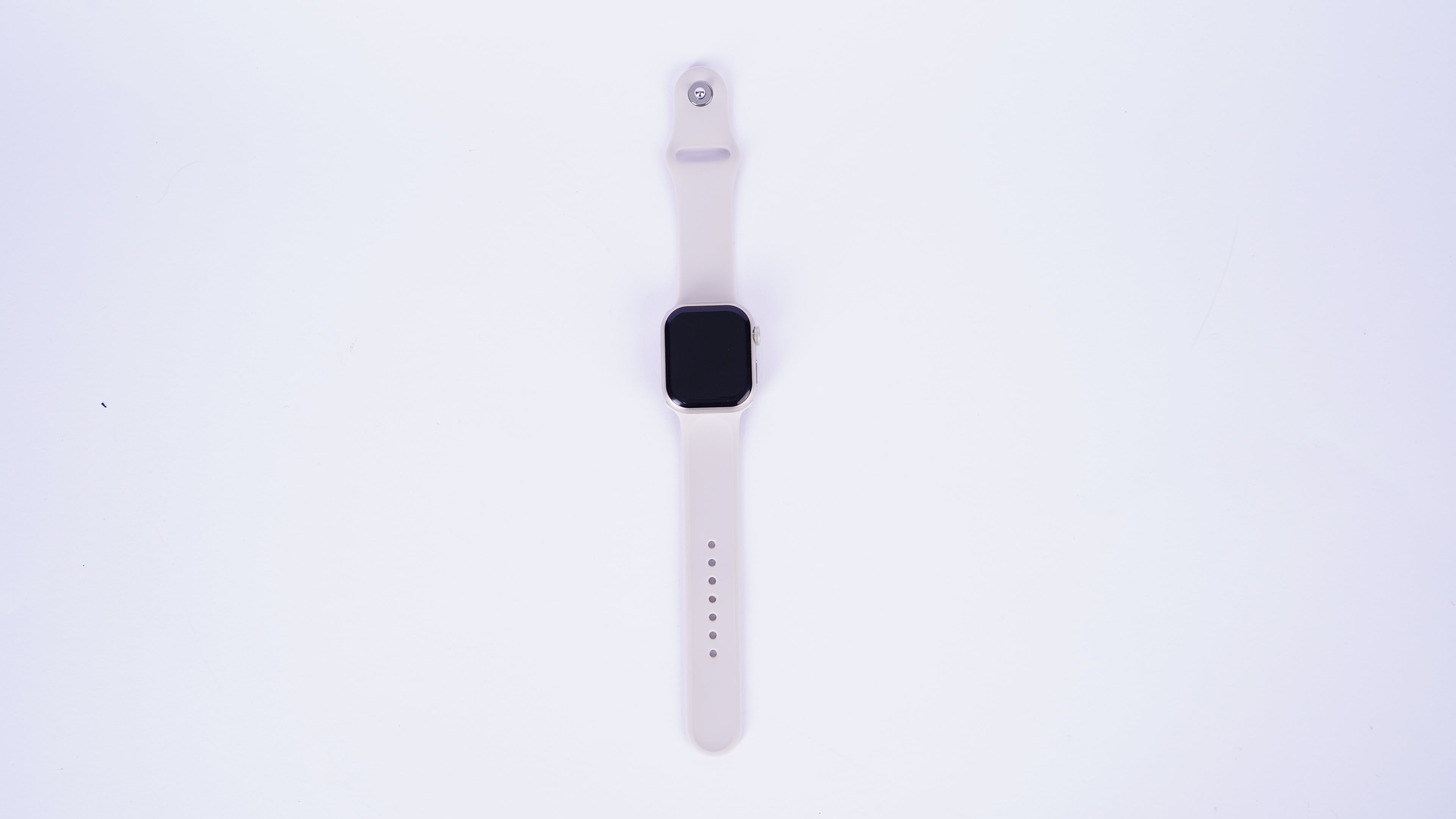 Haino Teko Smart Watch HW9 Mini displaying digital time and health tracking features on a sleek black strap.