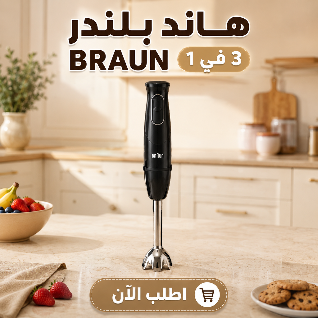 هاند بلندر BRAUN 3 في 1