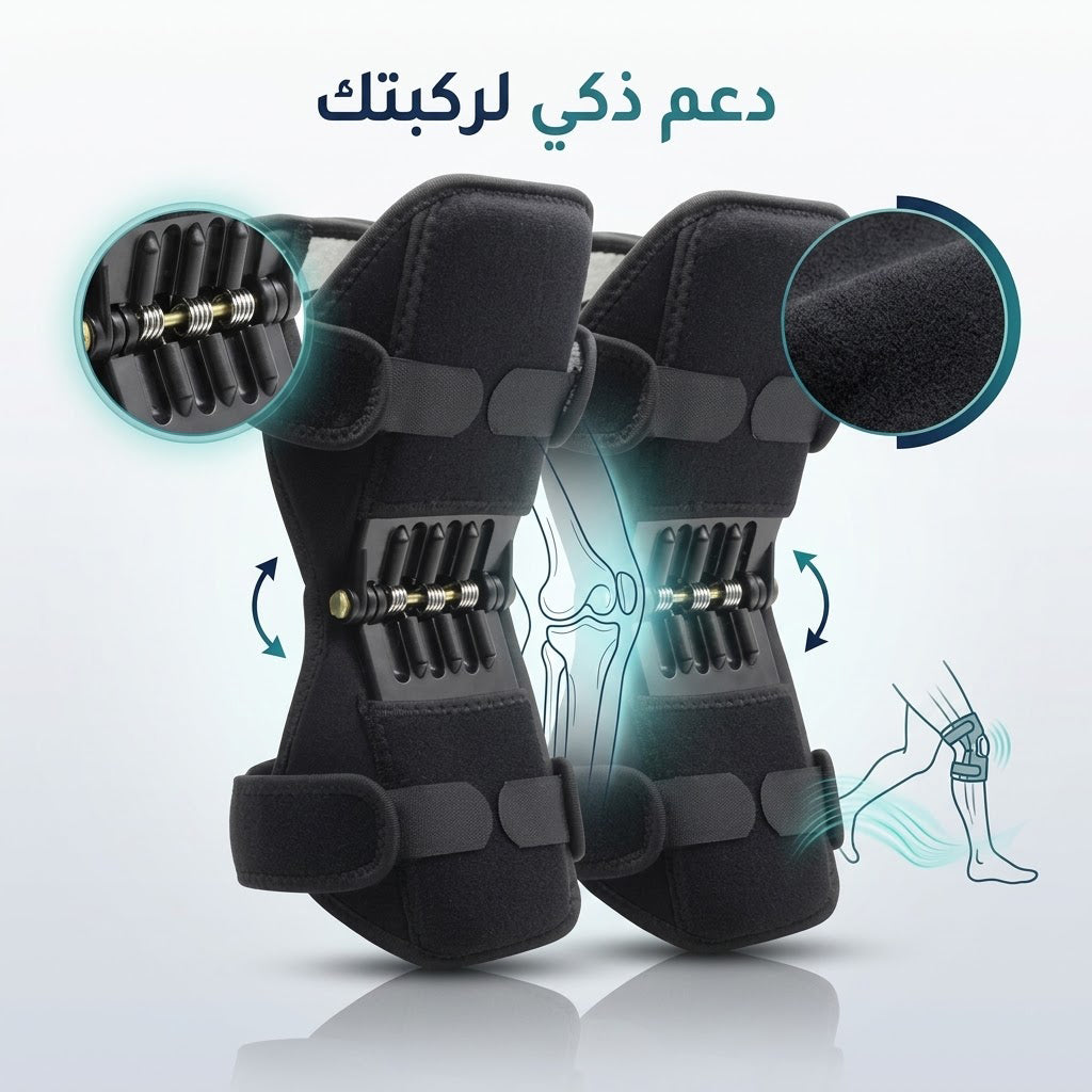 مساعد و مقوي الركبة _ قطعتين