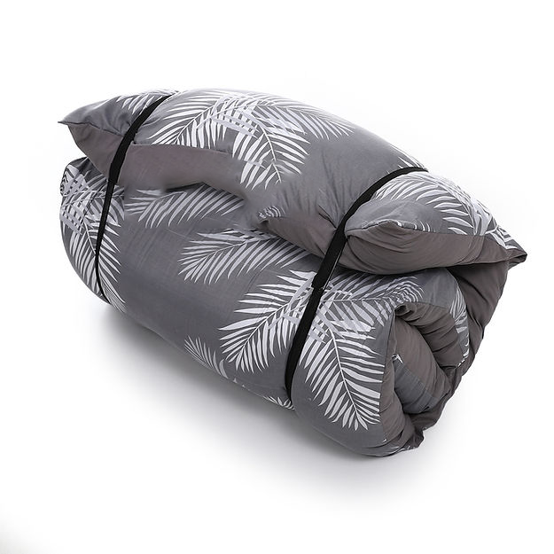 • المرتبة الارضية قابلة للطي(Gray tropical design)