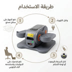 جهاز تمرين الساقين الكهربائي لكبار السن أثناء الجلوس – جهاز تمرين الدواسات DENX DX3715
