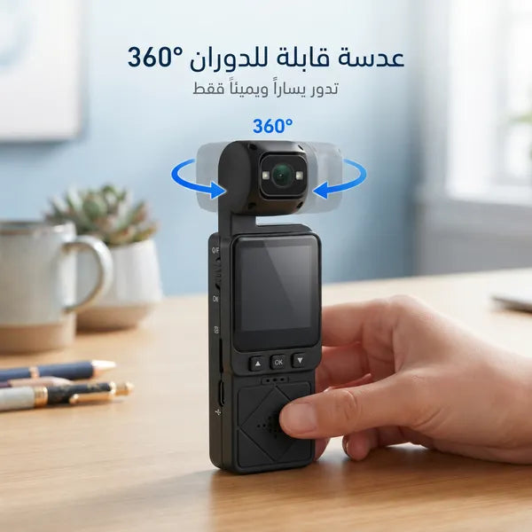 كاميرا فلوجز مع شاشة ملونة مقاس 1.54 بوصة