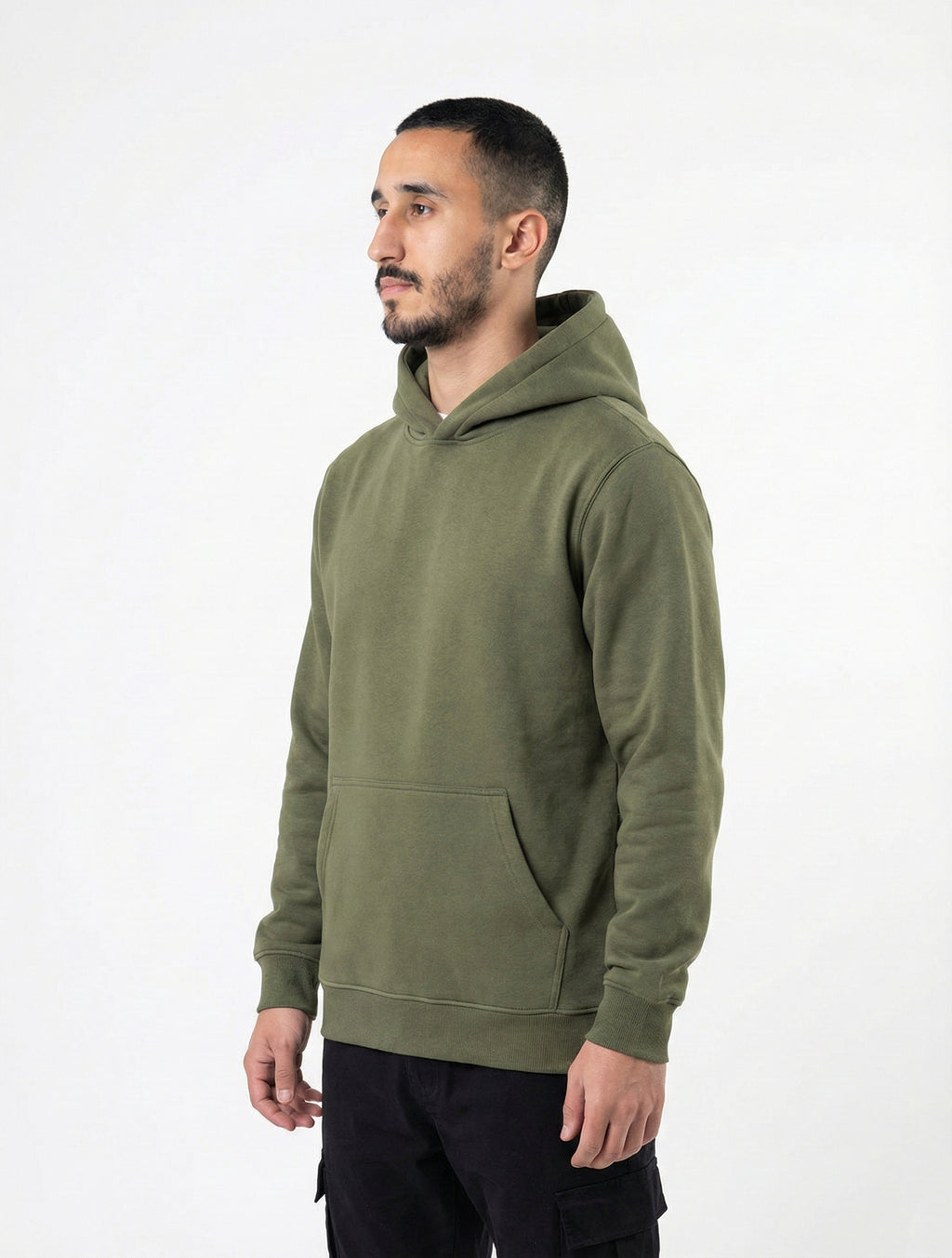 هودي ميلتون قطن زيتي مقاس XL