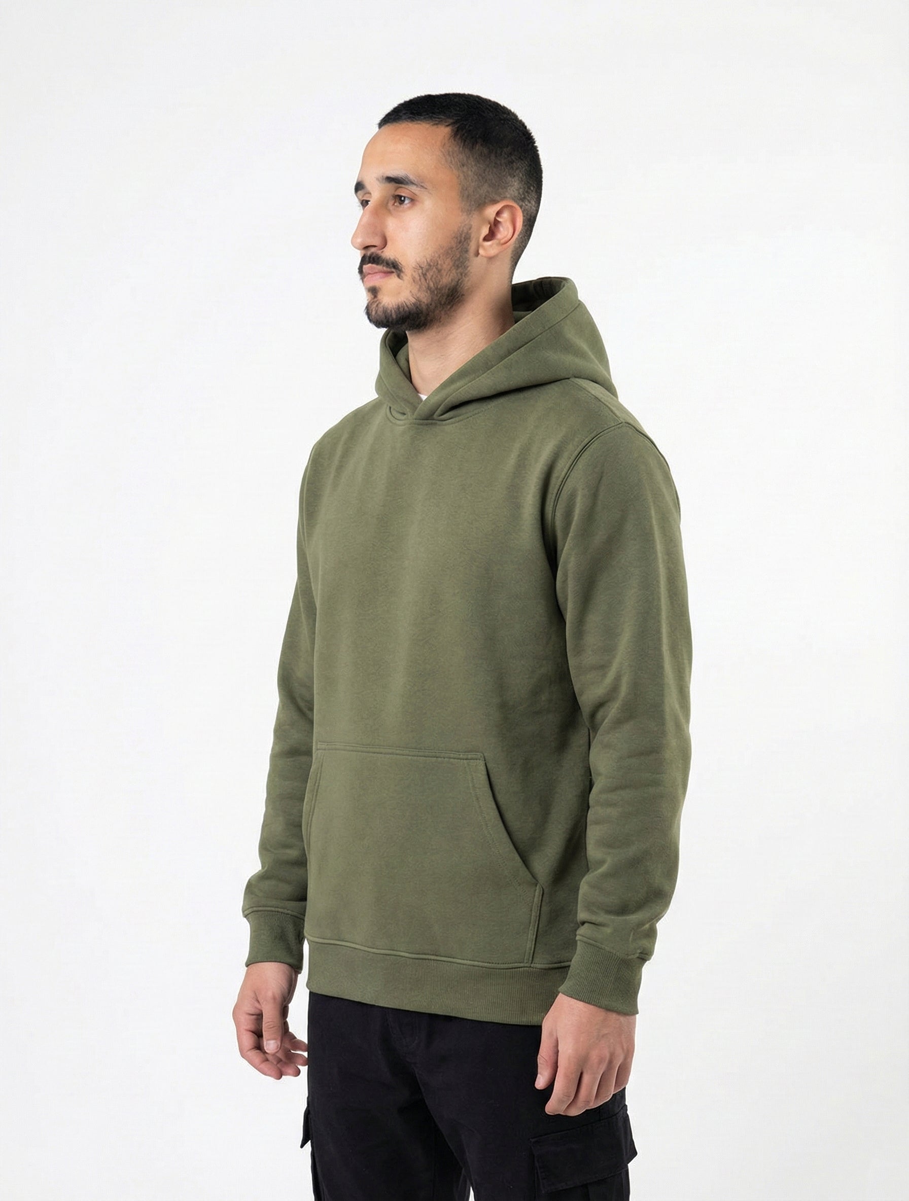 هودي ميلتون قطن زيتي مقاس XL