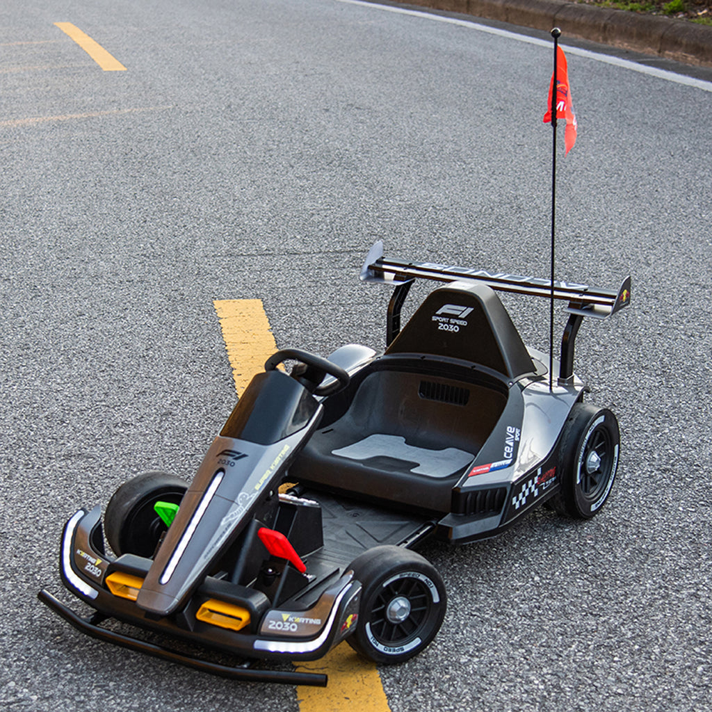 Go Kart سيارة كهربائية للسباقات والتفحيط – سرعة 12-20 كم/س – بطارية 24 فولت