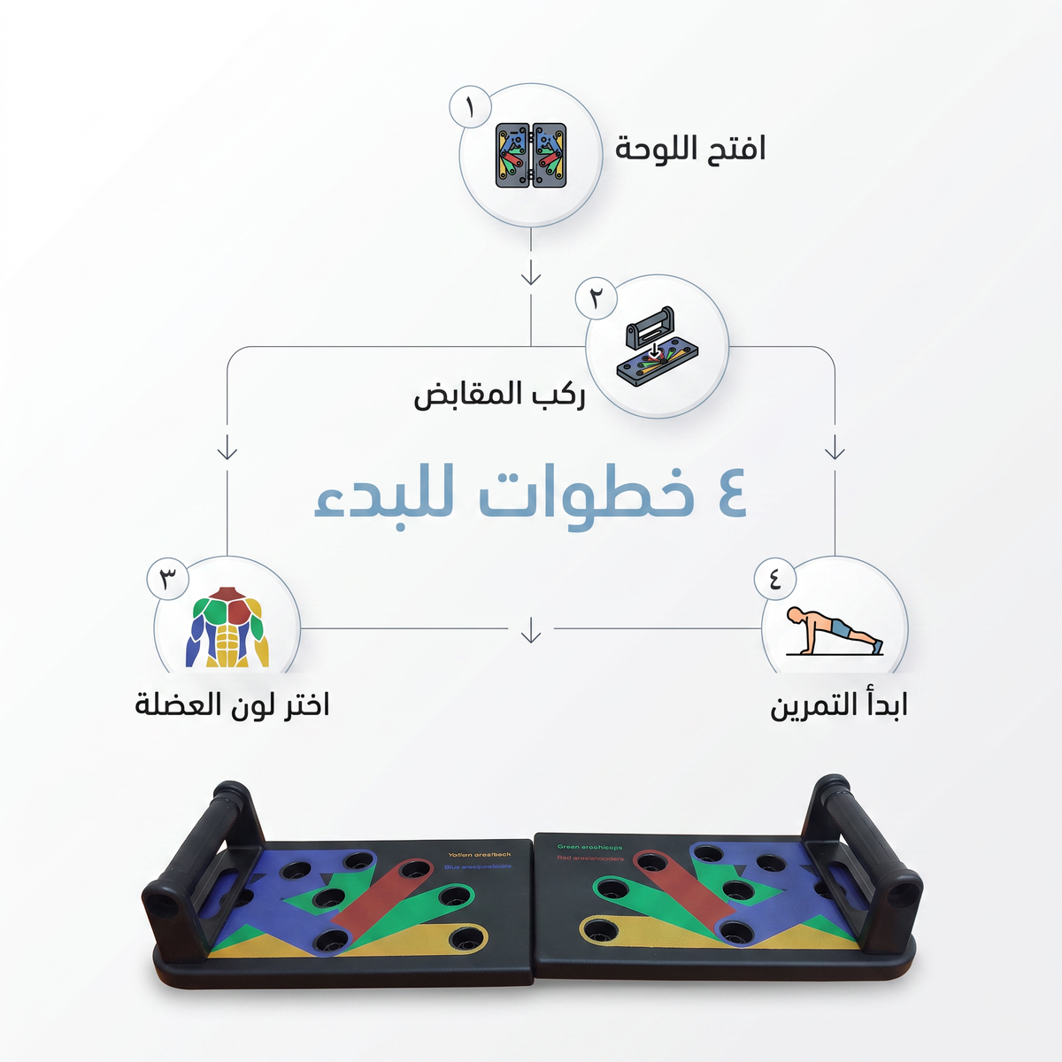 جهاز تمارين متكامل