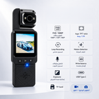 كاميرا تصوير فلوجز حديثة بدقة FHD 1080P ورؤية ليلية