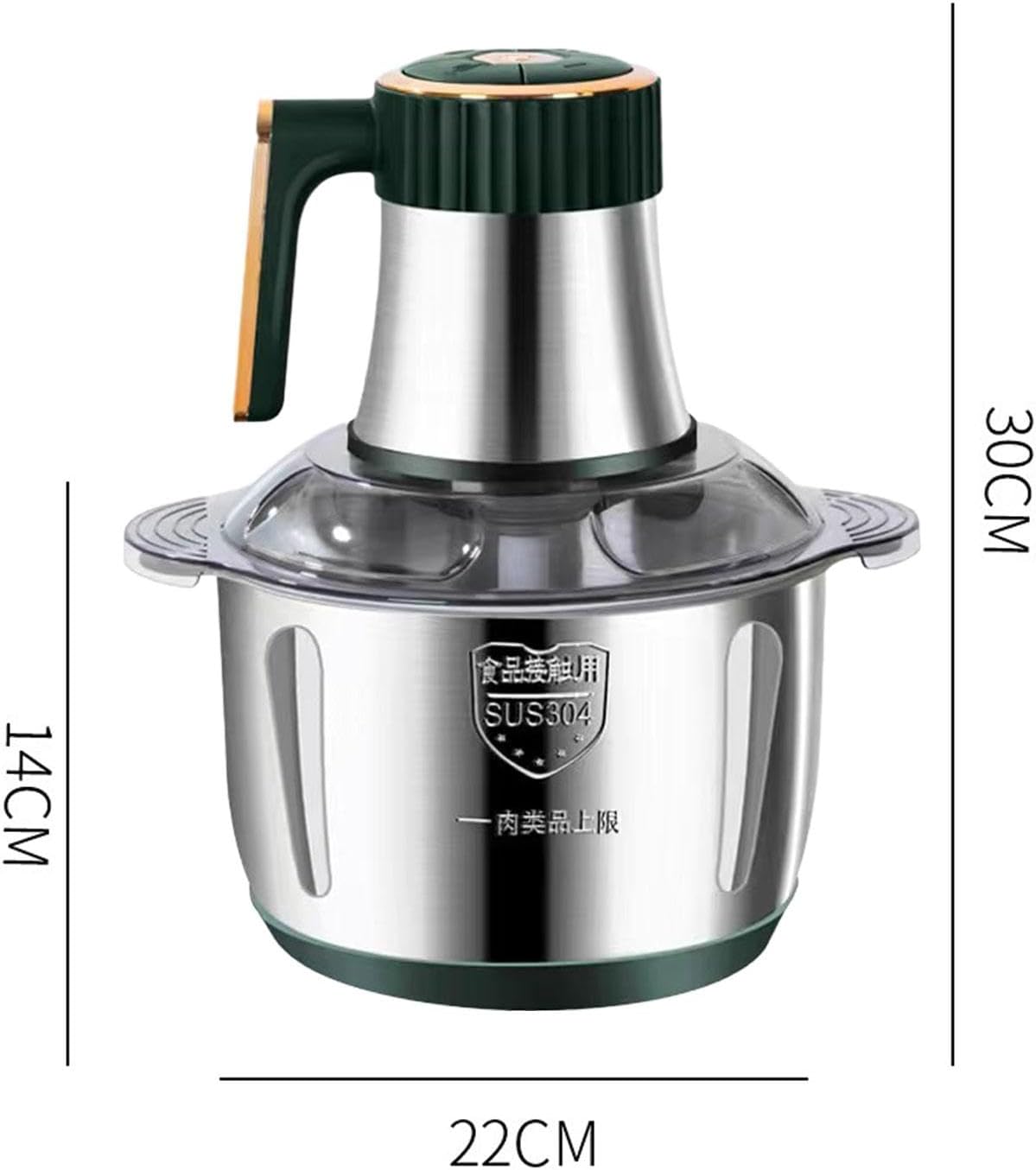 عرض خلاط Silver Crest + مطحنة مع كبه BRAUN 8500 وات 6 لتر