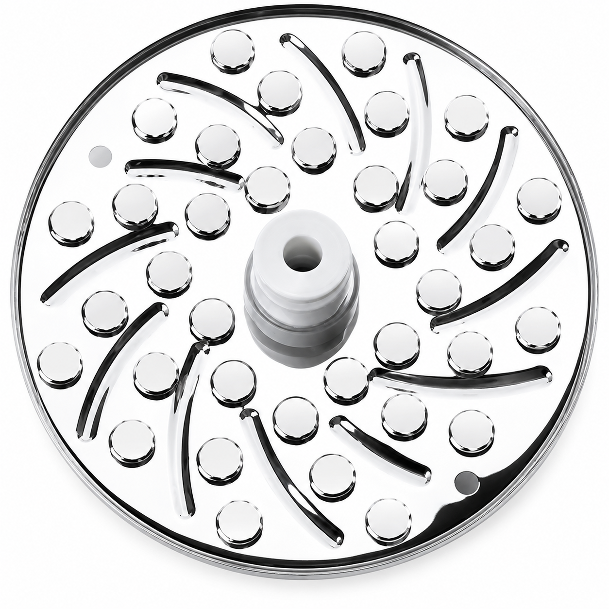 Modern 3-in-1 vegetable chopper from سوق كوم, featuring multiple blades for efficient slicing, dicing, and chopping.
