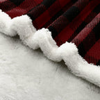 Modern Christmas blanket from سوق كوم, featuring festive woven textile with holiday-themed patterns and cozy fabric.