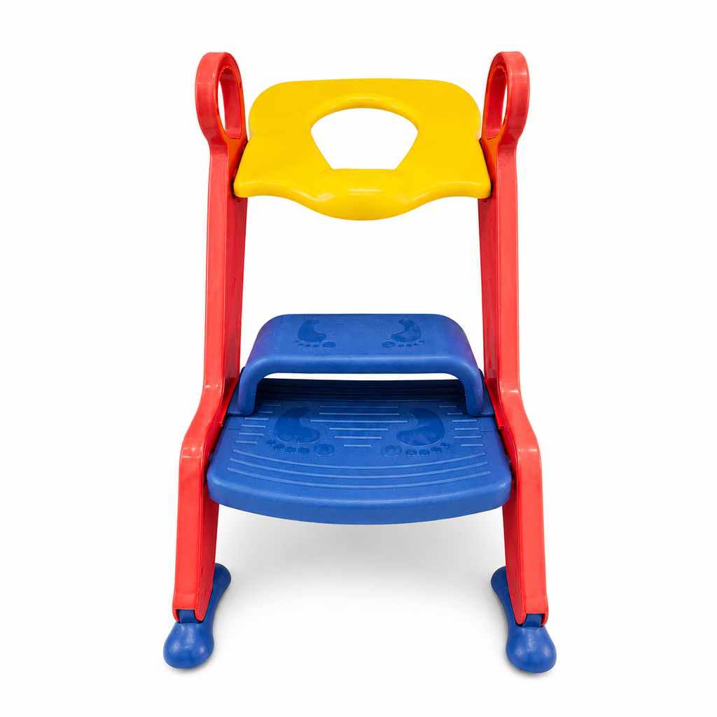 Childrens' 2-in-1 step stool and ladder from سوق كوم, featuring a sturdy design and colorful finish for safe indoor use.