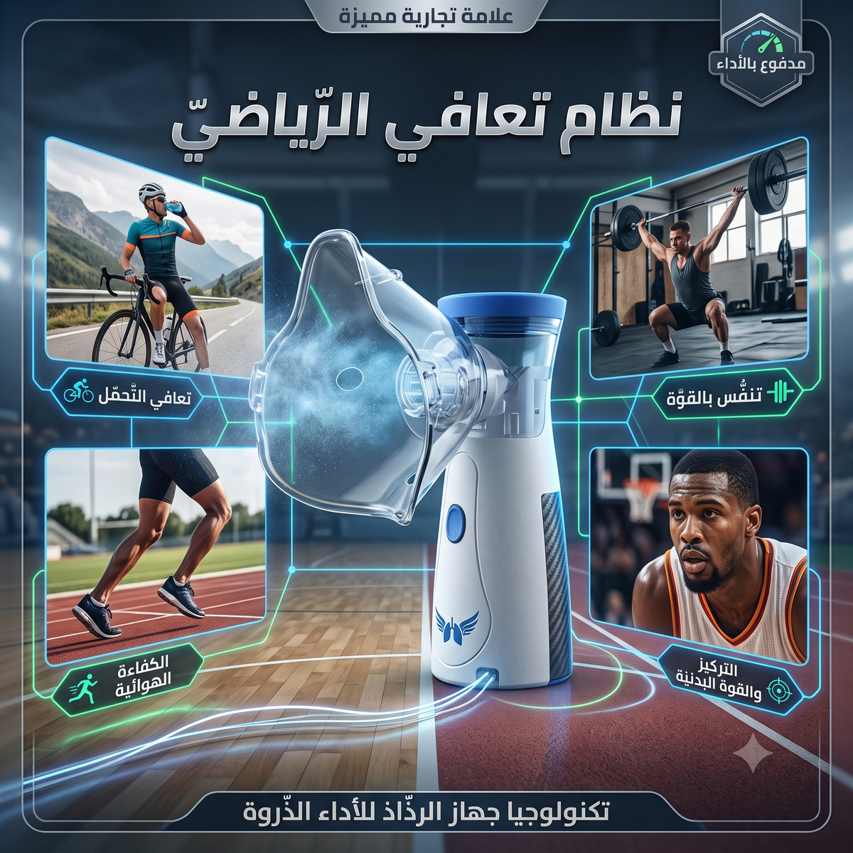 جهاز استنشاق كهربائي محمول