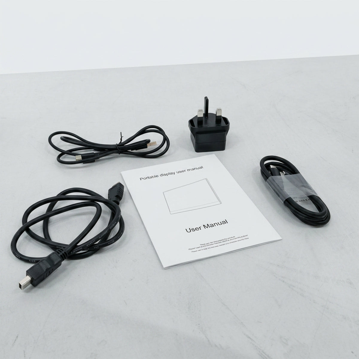 Portable Monitor Dual USB C HD 14 Inch