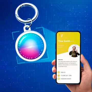 ميدالية NFC ذكية للأندرويد: مشاركة بياناتك بضغطة واحدة بدون تطبيق