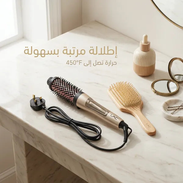 فرشاة حرارية دائرية ساخنة مقاس 1.5 بوصة لتصفيف و فرد الشعر