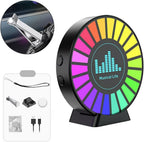 • فواحه RGB إضاءة USB تتفاعل مع الموسيقى متعدده الاستخدام