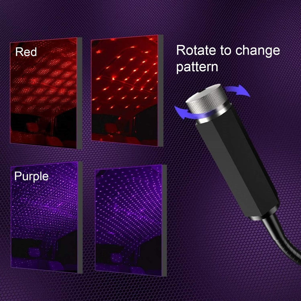 عرض قطعتين ليزر USB للسيارة او المنزل