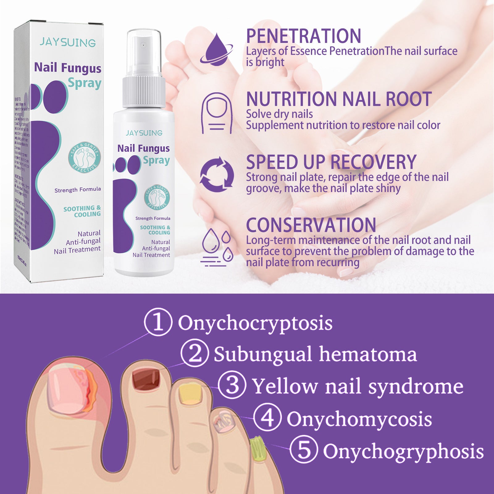 عرض 2 قطعة من NAIL FANGUS SPRAY