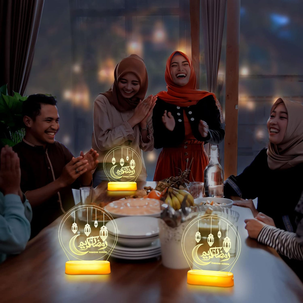 • ديكورات رمضان مبارك