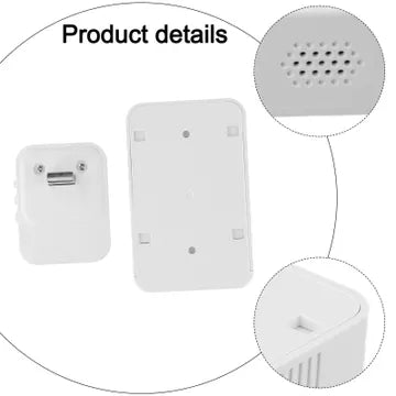 Modern doorbell with camera, featuring a sleek design and speaker for video and audio communication at the entrance.